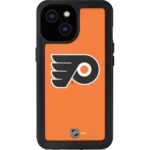 NHL Philadelphia Flyers Logo iPhone 15 Waterproof Case